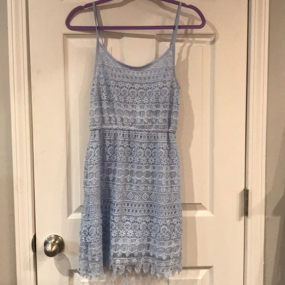 Light blue dress